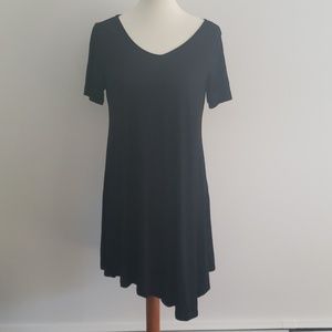 Asymmetrical Black Dress NWOT